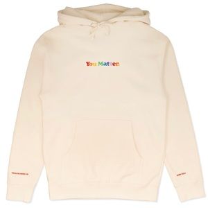 You Matter by Demetrius Harmon Cream Hoodie